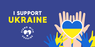 I Support Ukraine Twitter post Image Preview