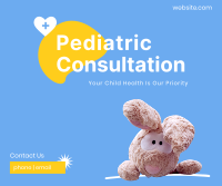 Pediatric Bunny Facebook post Image Preview