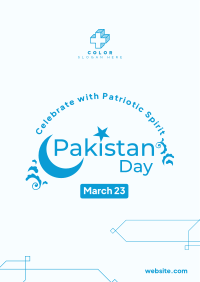 Pakistan Day Ornaments Flyer Design