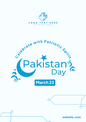 Pakistan Day Ornaments Flyer Image Preview