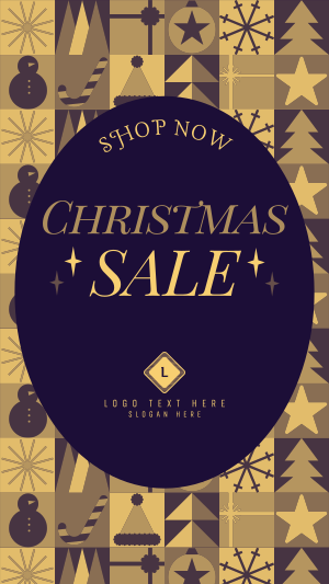 Exciting Christmas Sale Instagram story Image Preview