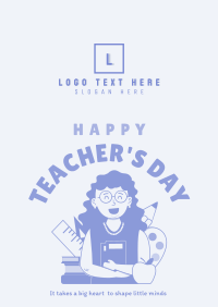 Teachers Day Celebration Poster Design