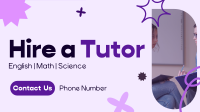 Junior Private Tutor Video Preview