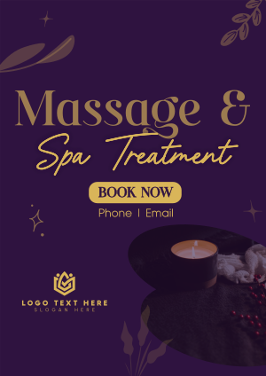 Massage and Spa Wellness Flyer Image Preview