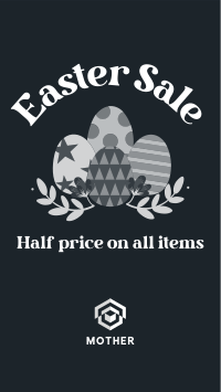 Easter Egg Hunt Sale Facebook story Image Preview