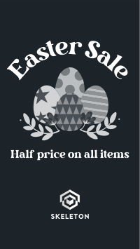 Easter Egg Hunt Sale Facebook story Image Preview