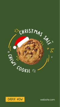 Chewy Cookie for Christmas Facebook story Image Preview