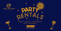 Party Cheers Facebook Ad Design