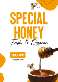 Special Sweet Honey Poster Design