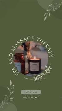 Aroma Therapy Facebook Story Design