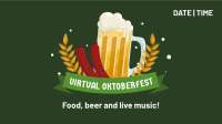 Virtual Oktoberfest Facebook event cover Image Preview