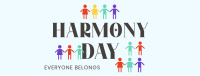 People Harmony Day Facebook cover Image Preview