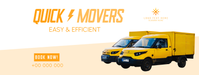 Quick Movers Facebook cover Image Preview