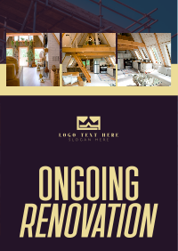 Ongoing Renovation Flyer Image Preview
