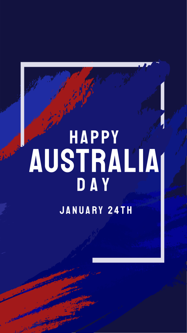 Happy Australia Instagram Story Design Image Preview