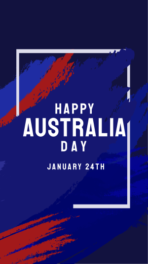 Happy Australia Instagram story Image Preview