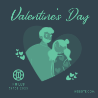 Valentine Couple Instagram post Image Preview