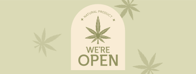 Open Medical Marijuana Facebook cover Image Preview