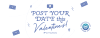 Your Valentine's Date Facebook Cover Design