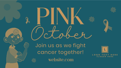 Pink October Facebook event cover Image Preview