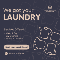We Got Your Laundry Instagram post Image Preview