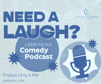 Podcast for Laughs Facebook post Image Preview