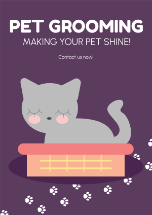 Pet Groomer Flyer Image Preview