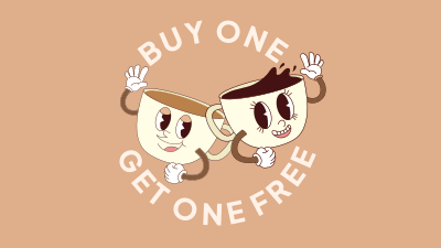 Coffee Buy One Get One  Facebook event cover Image Preview