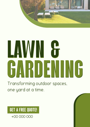 Convenient Lawn Care Services Flyer Image Preview