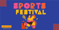 Go for Gold on Sports Festival Facebook Ad Design