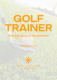 Golf Trainer Poster Image Preview