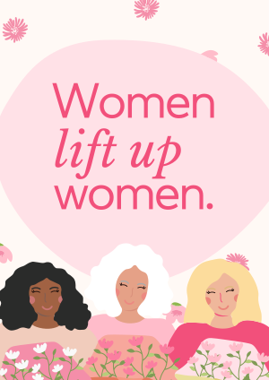 Women Lift Women Flyer Image Preview