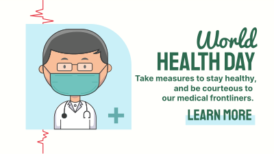 Doctor Health Day Facebook event cover Image Preview