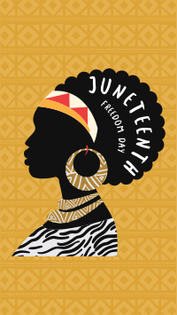 African Culture Women Instagram Story Design