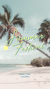 Summer Songs Fest Facebook story Image Preview