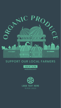 Supporting Our Farmers Instagram Story Design