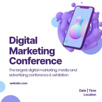 Digital Marketing Conference Linkedin Post Image Preview