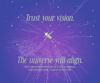 Manifest Your Dream Quote Facebook post Image Preview
