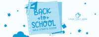 Back To School Greetings Facebook cover Image Preview