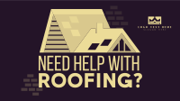 Roof Construction Services YouTube Video Design