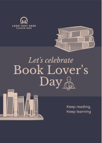 Book Lovers Celebration Flyer Image Preview