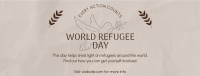 World Refugee Support Facebook cover Image Preview