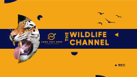 Wild Tiger YouTube Banner Image Preview