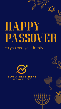 Happy Passover Instagram story Image Preview