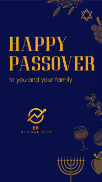 Happy Passover Instagram story Image Preview