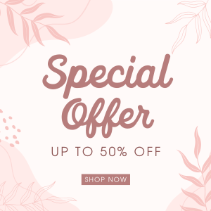 Special Promo Offer Instagram post Image Preview