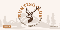  Hunting Club Deer Twitter post Image Preview