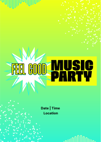 Feel Good Party Flyer Design