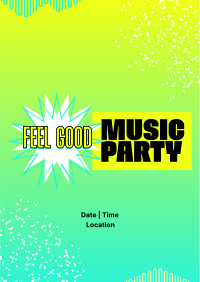 Feel Good Party Flyer Image Preview