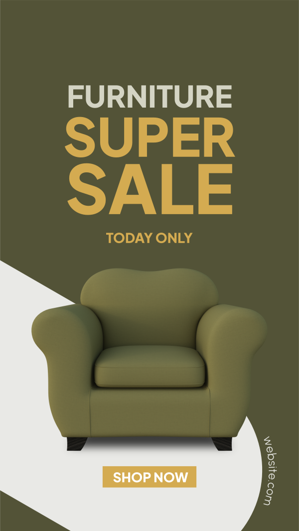 Furniture Super Sale Instagram Story Design Image Preview